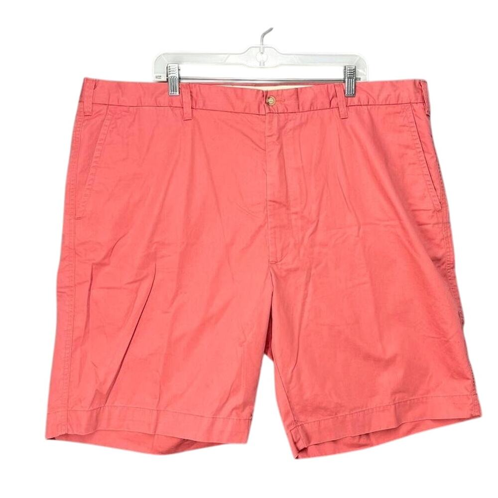 Ralph Lauren Classic Chino Shorts Salmon Pink‎ 10” Sz 44 Preppy Coastal Cotton